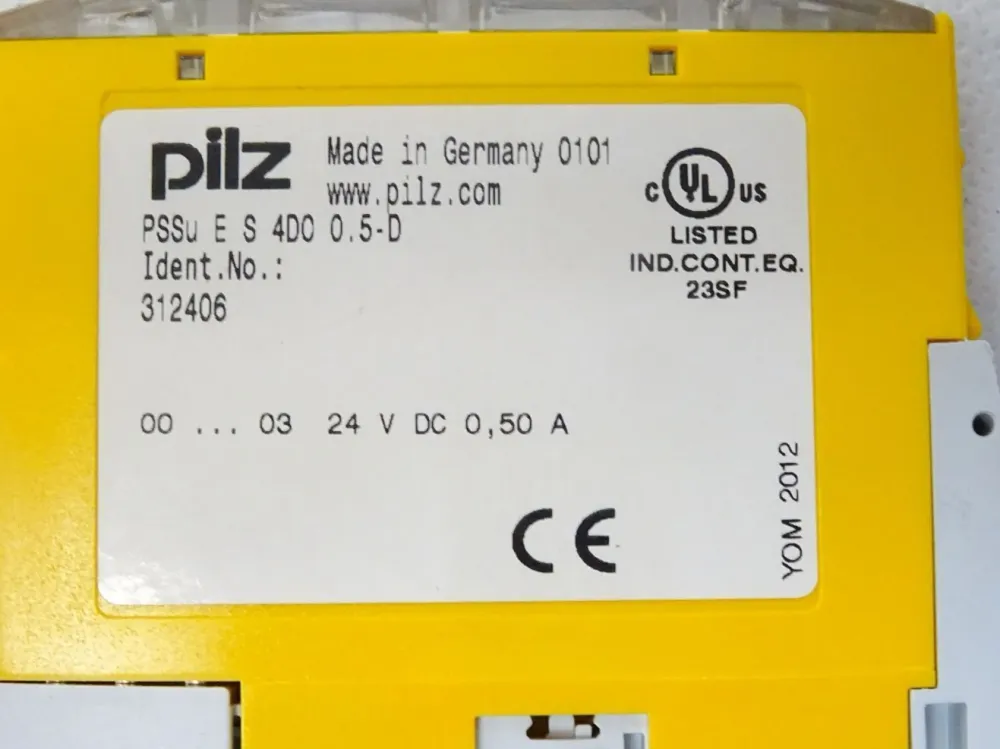 Pilz PSSu E S 4DO 0.5-D 312406 + 312623