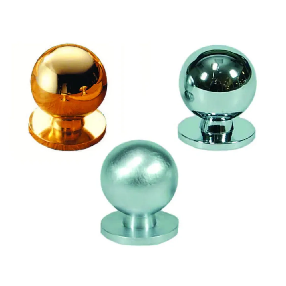 Pomoli Per Mobili Ottone Sfera - ø 20 mm ottone oro lucido - 5 pz