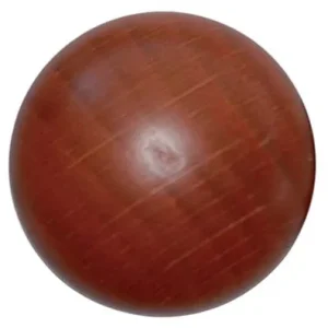 Pomolo Legno Liscio - Ciliegio Lucido + Vite Mm 20/30X30- 10 Pezzi
