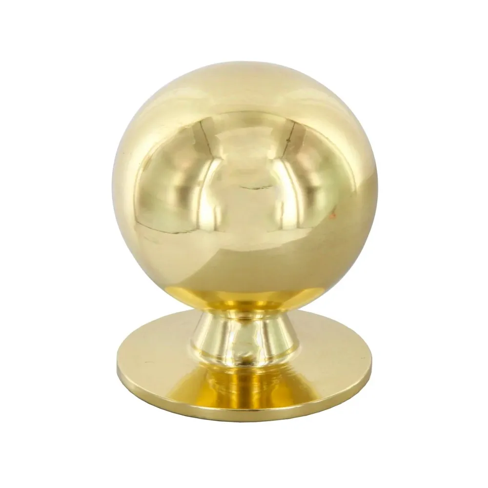 Pomolo mm 15 oro lucido - Art 2172 CAFIM - Confezione 25 pz