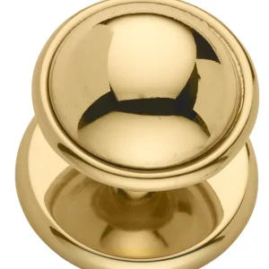 Pomolo Ottone D 70 Mm Cromo Satinato- 4,0 Pz