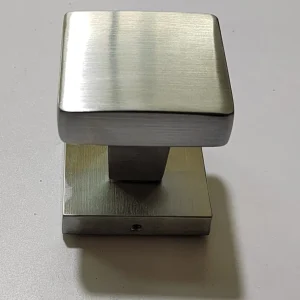 Pomolo Zama Quadro Nerano Cromo Satinato- 1,0 Pz