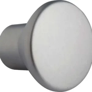 Pomolo Zama Sfera Piana 2401 Metalstyle - Cromo Opaco Mm 24X24- 10 Pezzi