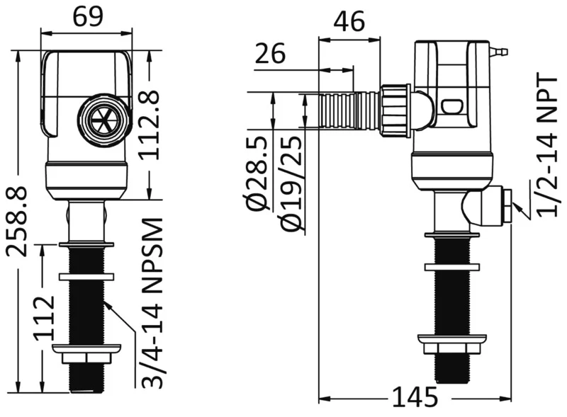 Pompa aeratrice Europump Next Gen 12V linea