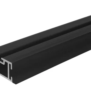 Profilo Alluminio Per Zanzariera Linea B Cm.2.6X1X300 Antracite Sangiorgio