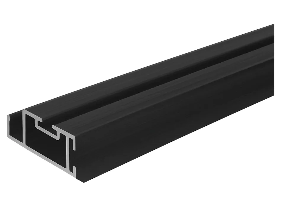 Profilo Alluminio Per Zanzariera Linea B Cm.2.6X1X300 Antracite Sangiorgio