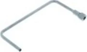 prolunga forma u per tubo di iniezione d1 diametro 8mm d2 diametro 10mm l 212mm ch 12 acciaio inox