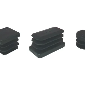 Bl Puntale Alettato Tondo 22 Mm Nero 8 Pz- 6,0 Blister