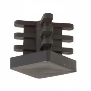 Puntali Alettati Interni Per Tubo Quadro- - Mm.45X45 - 50 Pezzi