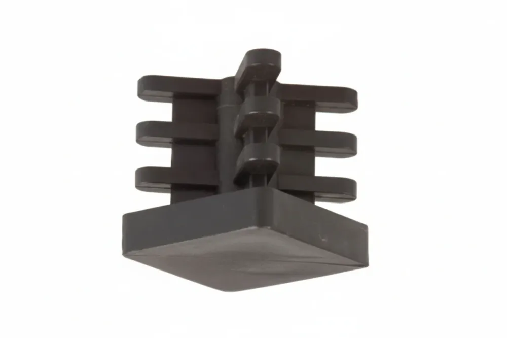 Puntali Alettati Interni Per Tubo Quadro- - Mm.45X45 - 50 Pezzi
