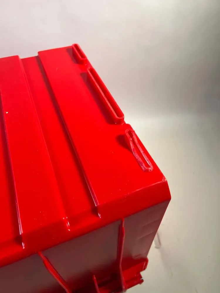 Qbrick System ONE 350 2.0 Profi RED ULTRA HD Valigia portautensili personalizzata organizzatore modulare 585 x 385 x 320 m...