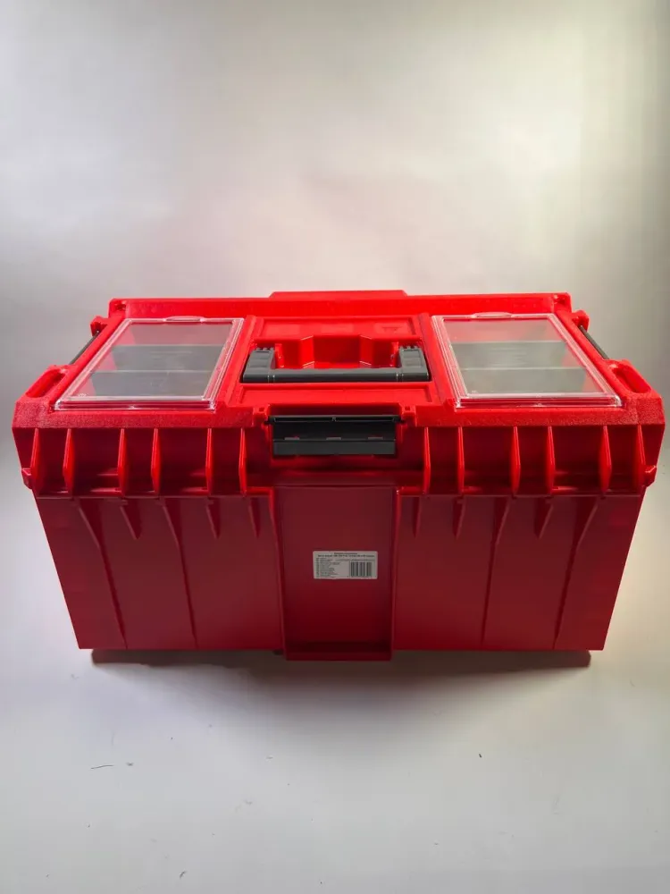 Qbrick System ONE 350 2.0 Profi RED ULTRA HD Valigia portautensili personalizzata organizzatore modulare 585 x 385 x 320 m...