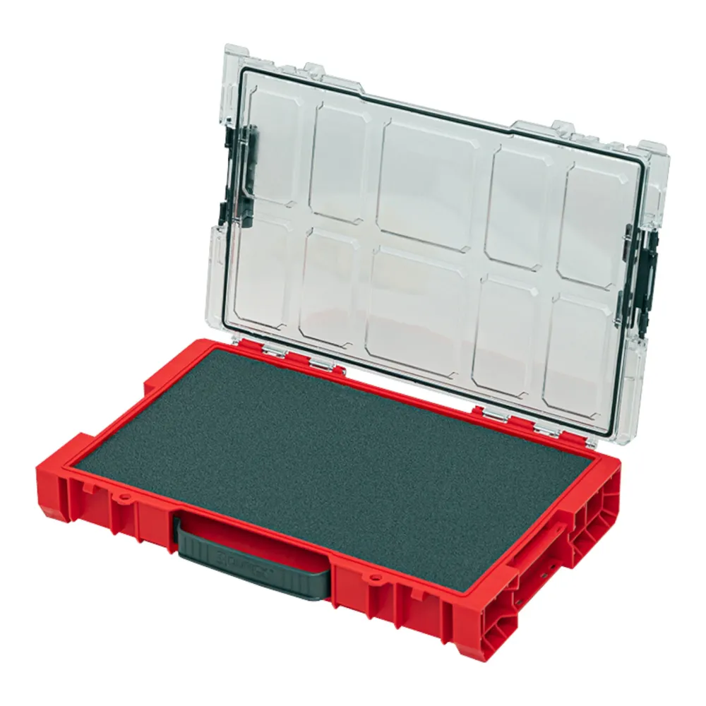 Qbrick System PRO 100 MFI RED ULTRA HD Organizzatore 452 x 296 x 79 mm 5 l impilabile IP54