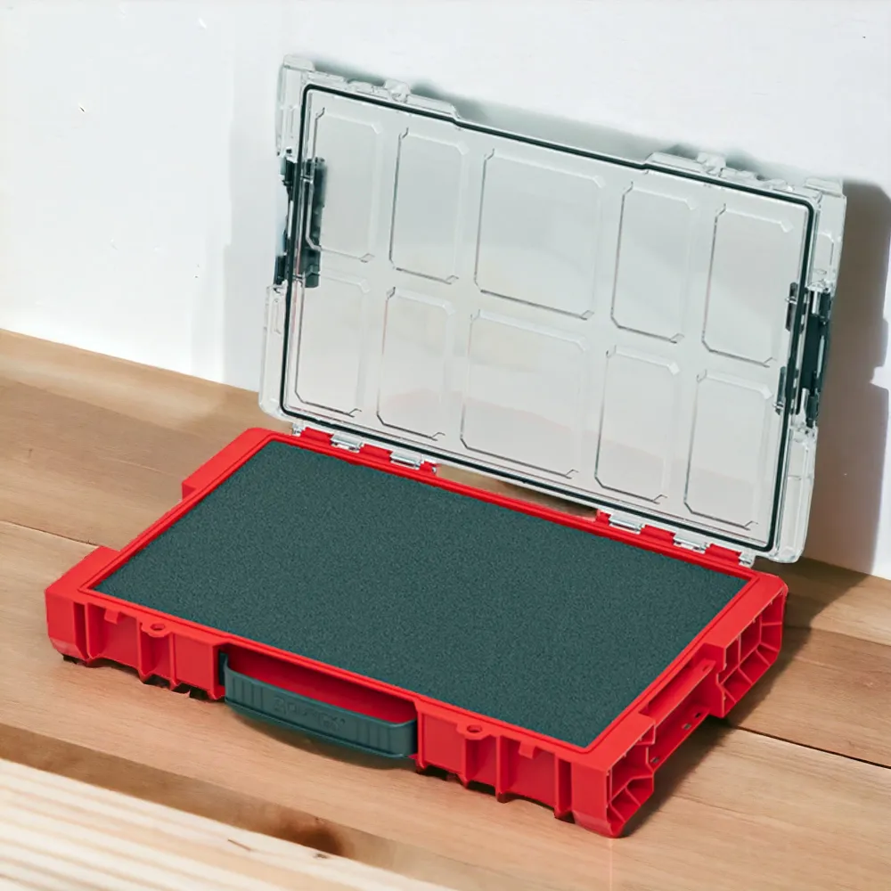 Qbrick System PRO 100 MFI RED ULTRA HD Organizzatore 452 x 296 x 79 mm 5 l impilabile IP54