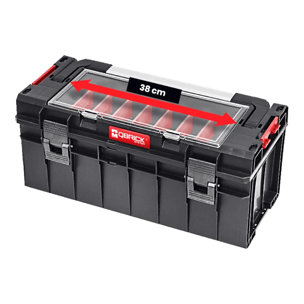 Qbrick System PRO 600 Expert Valigia portautensili modulare 545 x 270 x 246 mm 22 l impilabile IP54