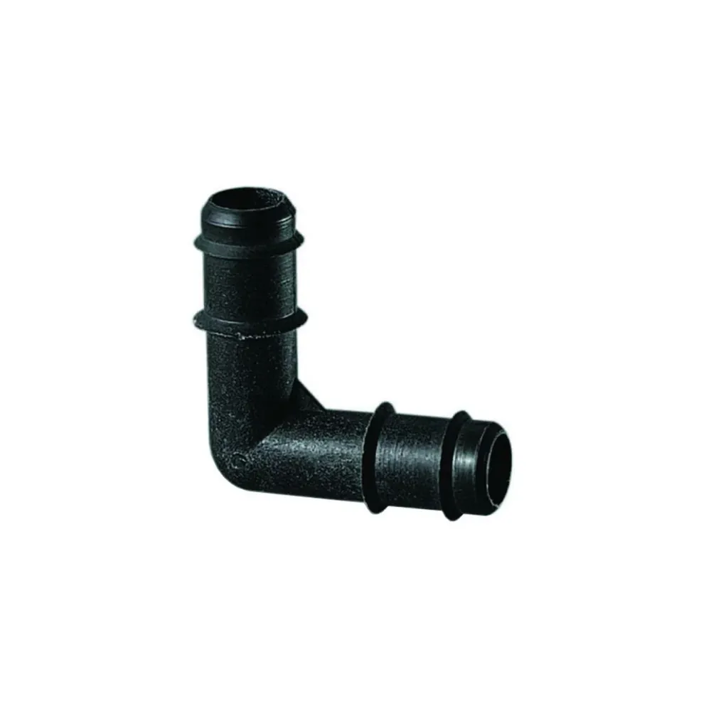 Raccordo di giunzione 90° per microirrigazione - IPIERRE - 10 bl