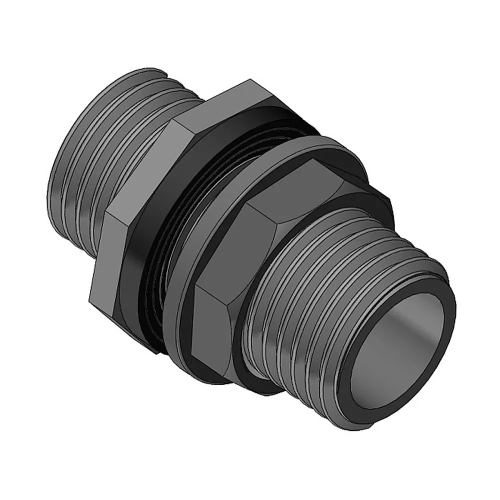 Raccordo nylon diretto per cassetta filettato 3/4 - BUCCHI - 20 pz