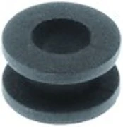 raccordo di passaggio per vetro d1 diametro 10mm d2 diametro 8mm gomma