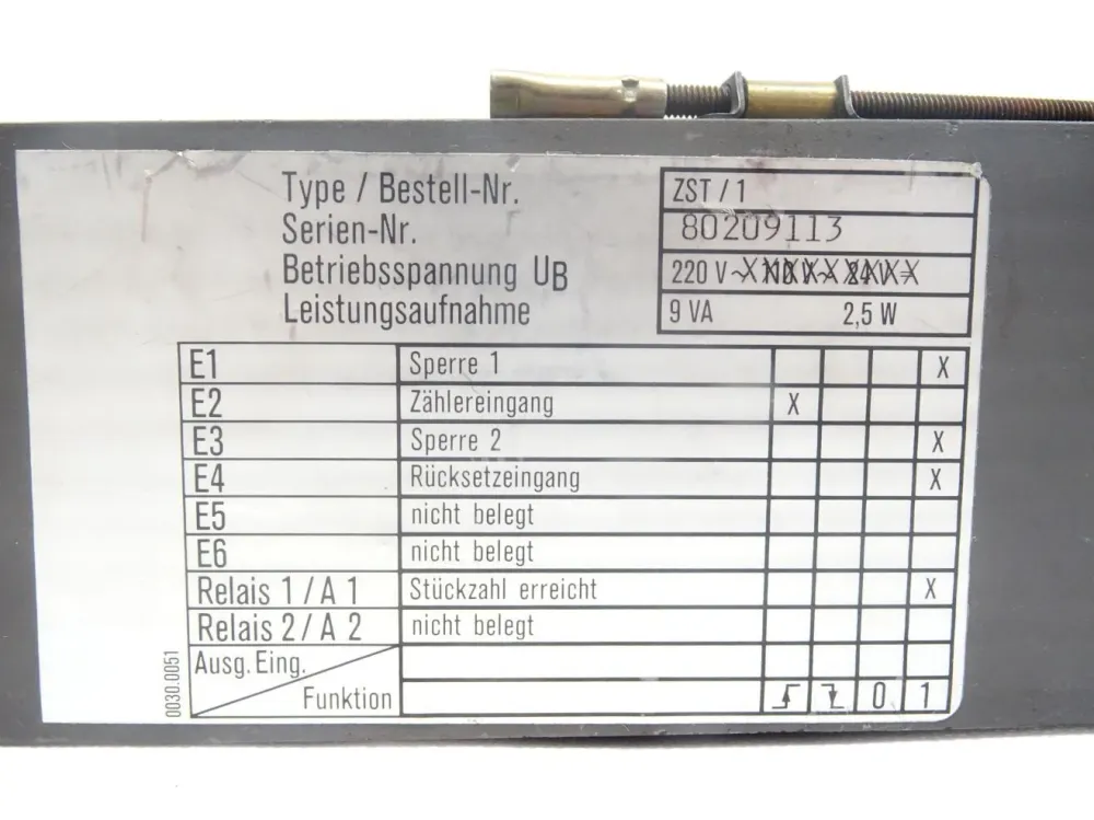 Raster Elektronik ZST/1
