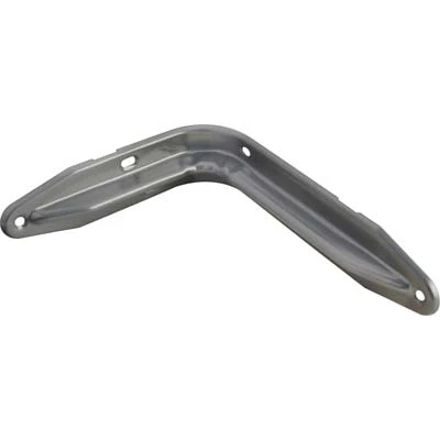 Reggimensola Europa Bolis - Acciaio Nervato Verniciato Argento Mm 240X150- 10 Pezzi