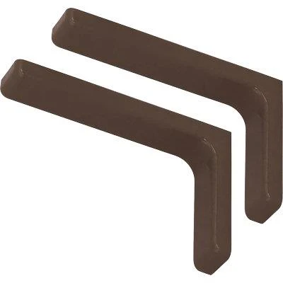 Reggimensola Ricoperta Leonardo Bolis - Acciaio/Plastica Nocciola Mm 180X114 Cf=Pz 2- 5 Confezioni