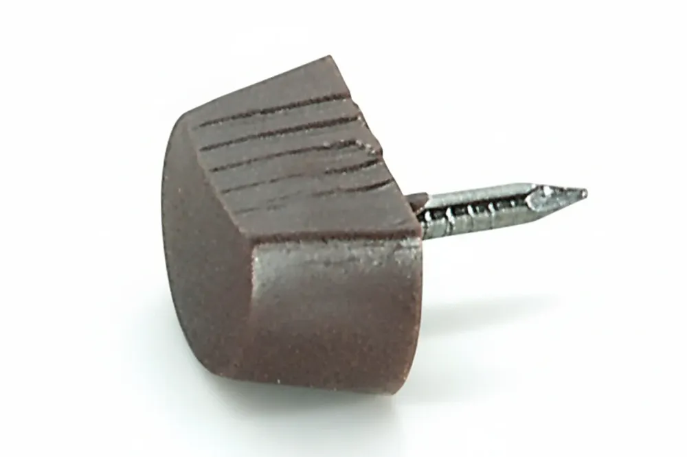 Reggipiano Con Chiodo Fisso Plastica Marrone**- 1000,0 Pz
