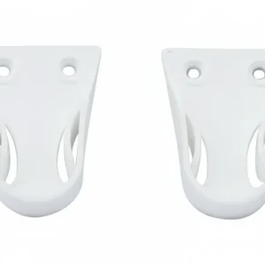 Bl Reggitubo Laterale D 18 Mm C/Perno Bianco 2 Pz- 5,0 Blister