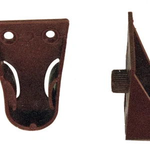 Bl Reggitubo Laterale D 18 Mm C/Perno Marrone 2 Pz- 5,0 Blister