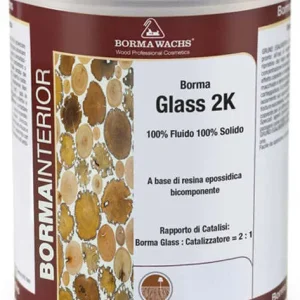 Resina Trasparente Borma Glass 2K 1Kg