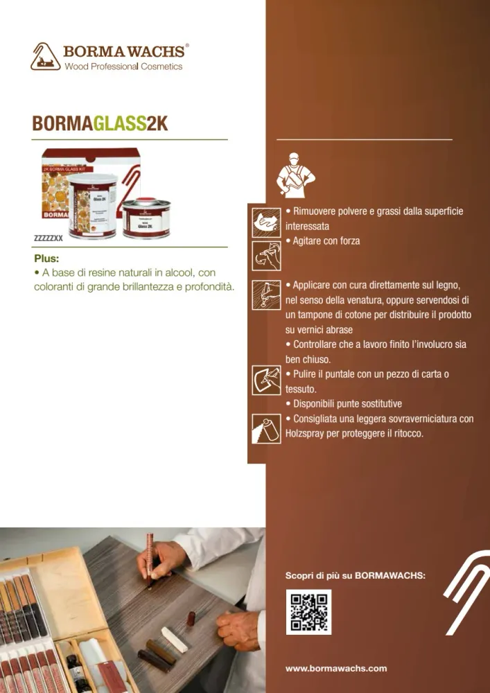 Resina Trasparente Borma Glass 2K 1Kg