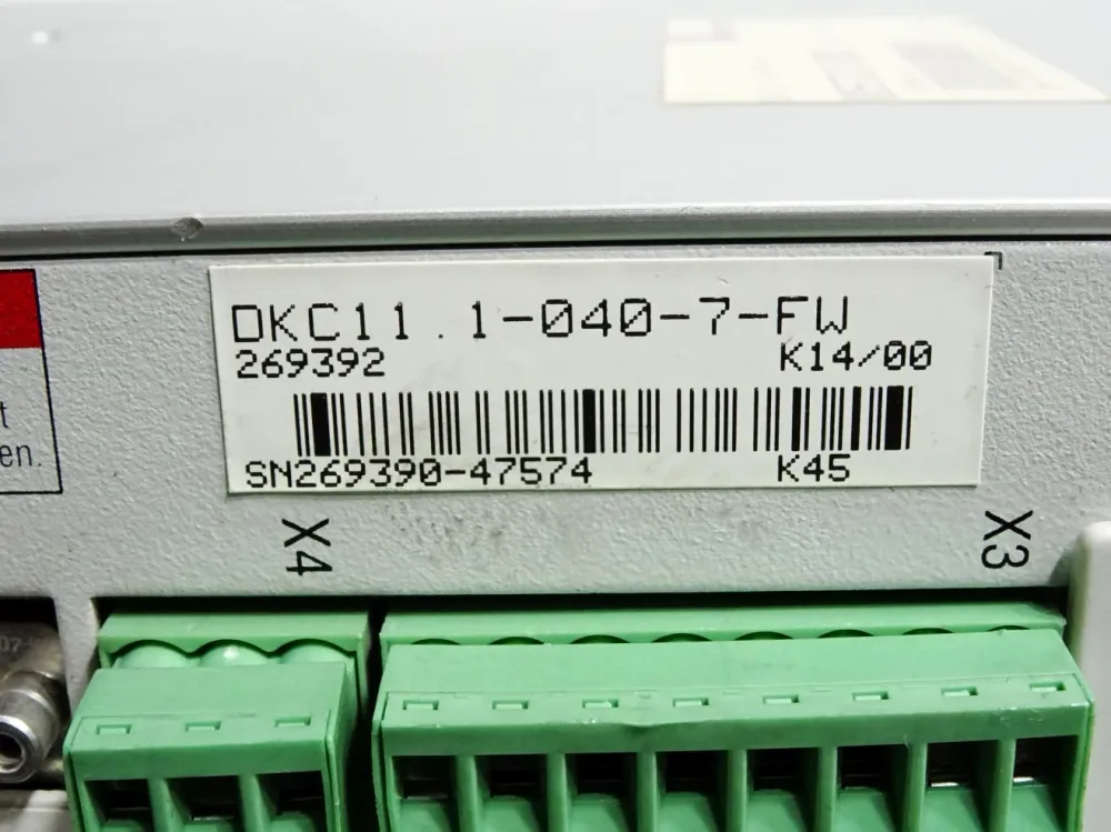 Rexrot Indramat EcoDrive AC Servo Controller DKC11.1-040-7-FW R911269392