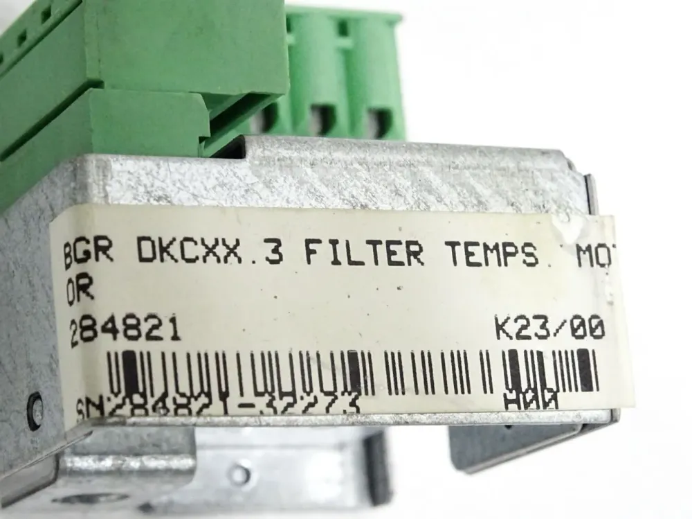 Rexroth Indramat R911284821 BGR DKCXX.3 FILTER TEMPS. MOTOR