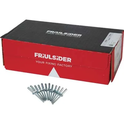 Rivetto Strappo Alluminio Friulsider - Mm 3,0X16 Cf=Pz 500- 1 Confezioni