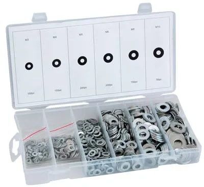 Rondella Piana Zincata Kit Self Hand - M 3/10 Cf=Pz 900- 1 Confezioni