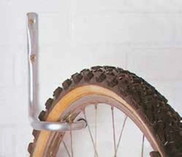 RSP - 1 GANCIO PER BICICLETTE RITORTO FERRO ZINCATO 150X180mm