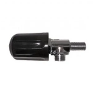 RUBINETTO CROMATO CON VOLANTINO VAPORE Mod. COMPACT