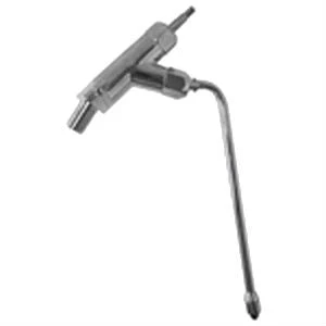RUBINETTO VAPORE TIPO E61/REPLICA COMPL. DI TUBO CROMATO E SPRUZZATORE
