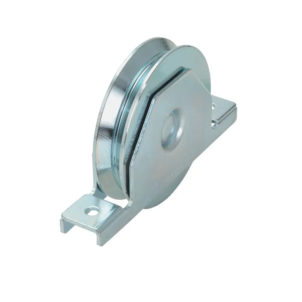 Pl ruota x canc. con supp.ch. 1 cusc. mm.100 - 4pz