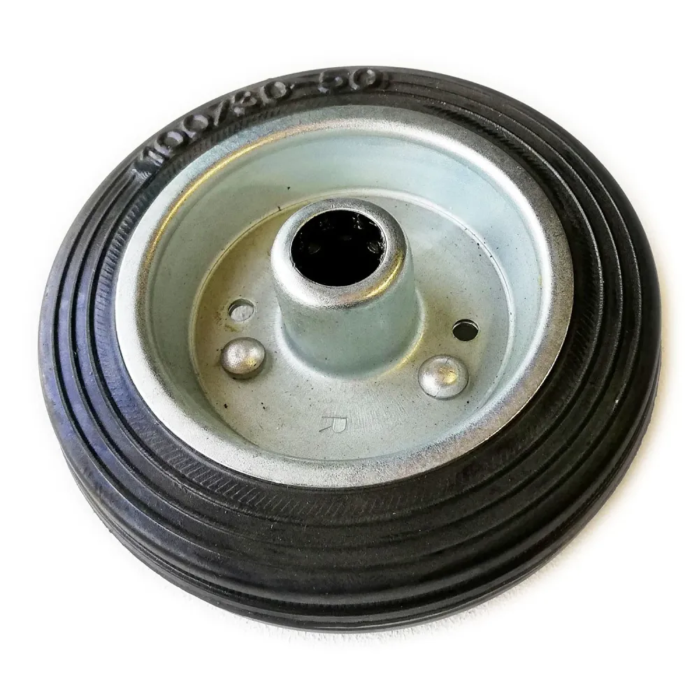 Ruota gomma da 80mm standard