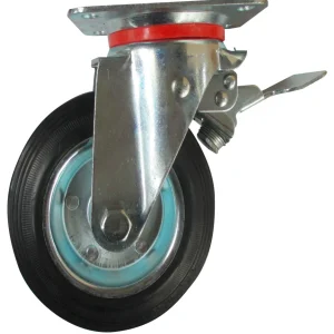 Ruota Industriale D 160 Piastra Girev C/Freno Exp- China Qingdao- 1,0 Pz