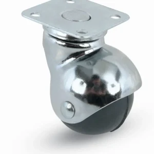 Bl Ruota Mobile D 40 Mm Cuffia 165 Piastra 2 Pz- Avo- 1,0 Blister