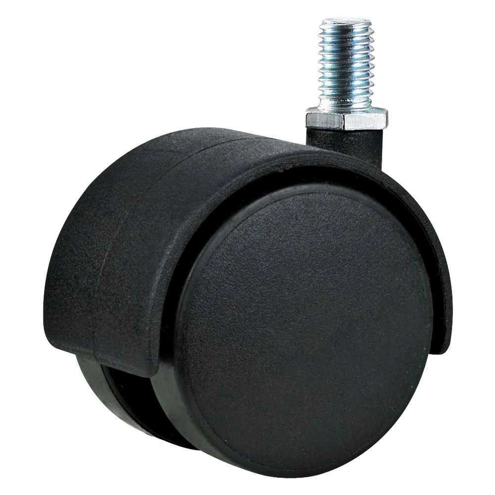 Ruota Per Mobili Doppia Ãe¸ 40 - Perno Ma8 - Capacitãe Kg 25 - Pz 2 Bl - Uniko