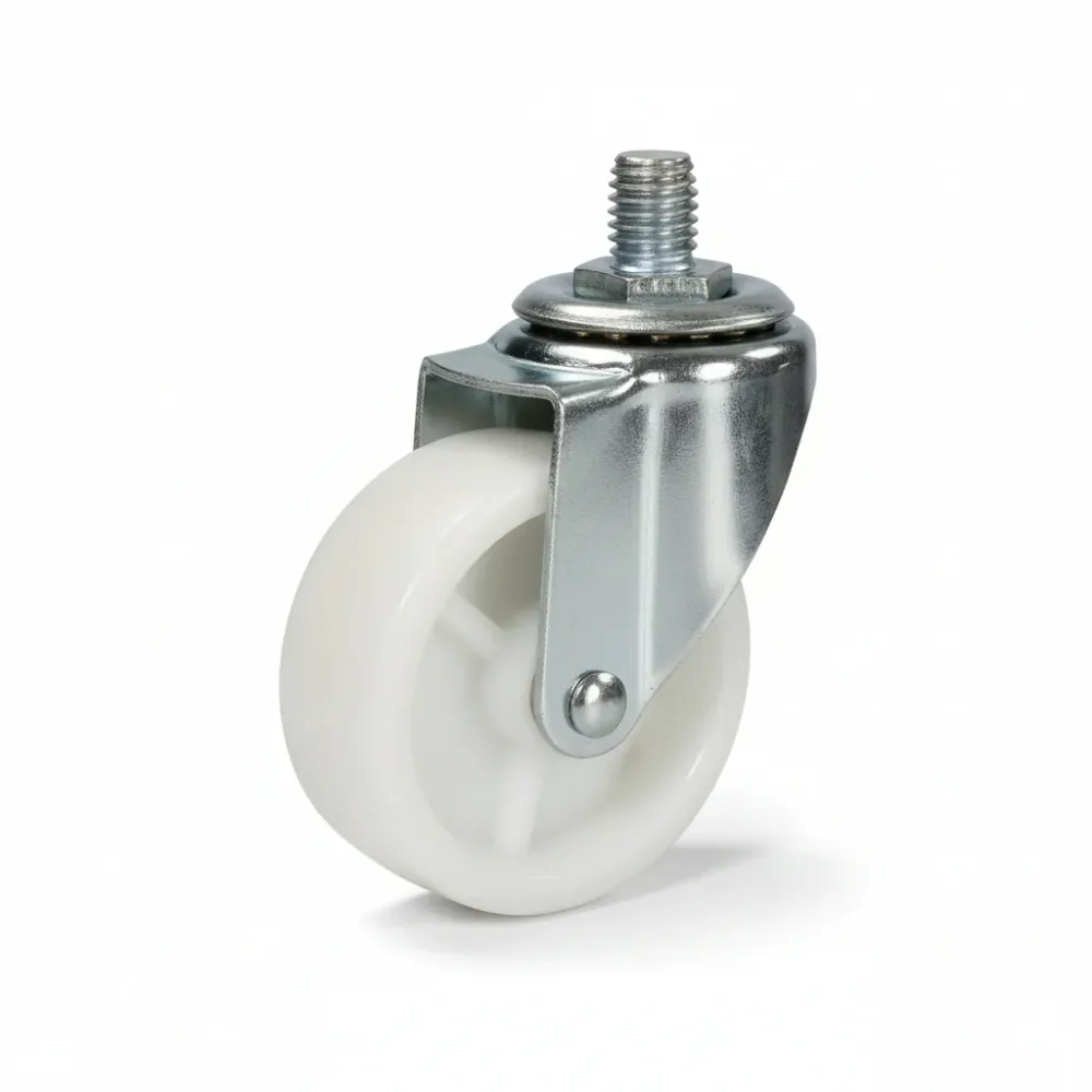 Ruote Con Perno Forcella- - Ø Mm.50 Perno Ø Mm.10X25 - 4 Pezzi Quality