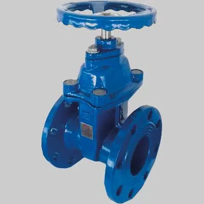Saracinesca Corpo Piatto Cuneo Gommato Per Flangia Dn 40 Made Italy