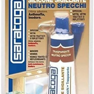 SARATOGA - SILICONE SIGILLANTE NEUTRO SPECCHI BLISTER 60ML