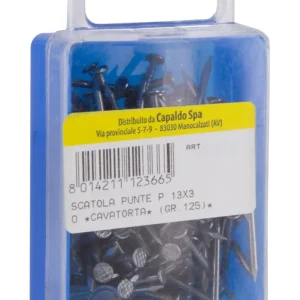 Sc Scatola Chiodi Gruppino 8X25 Cavatorta 125 G*- 5,0 Pz