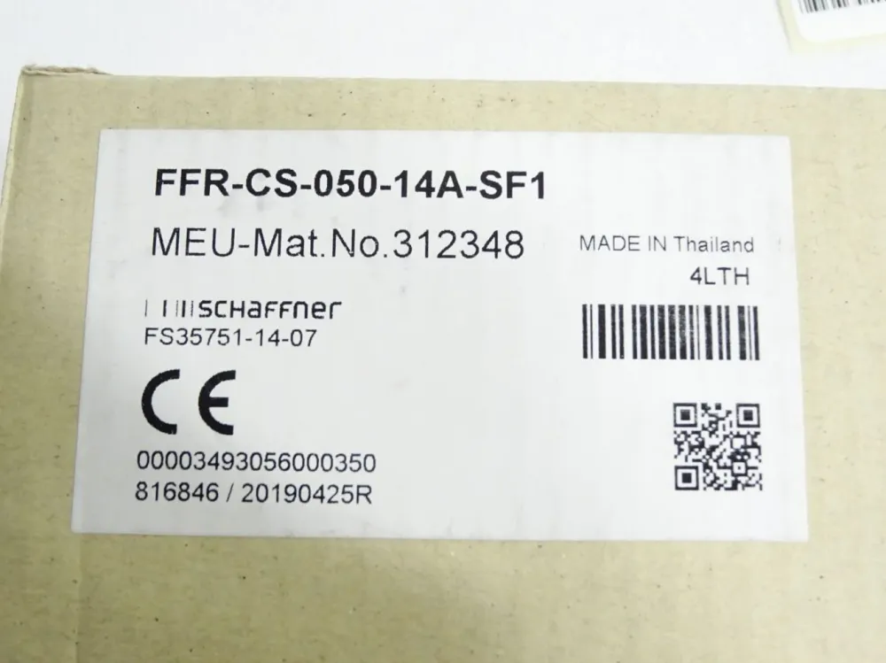 Schaffner 312348 FFR-CS-050-14A-SF1 Rauschfilter / Neu OVP