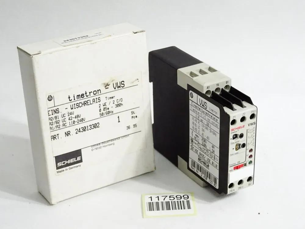 Schiele VWS Einschaltwischrelais 0.05 sec-300h 2.430.133.02 / Neu OVP