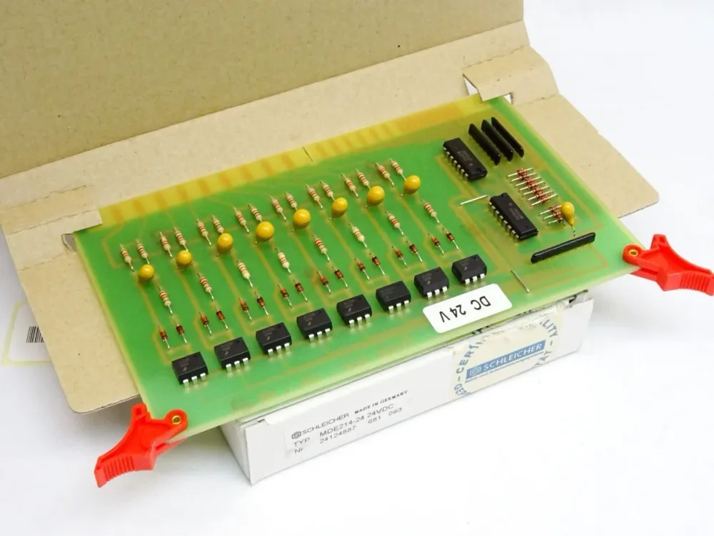 Schleicher MDE214-24 24VDC 24124887 681 Ausgangskarte / Neu OVP