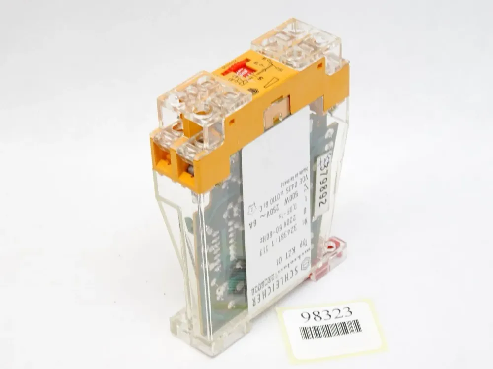 Schleicher Mikrolais KZT01 324381/1 0.05-1s Zeitrelais